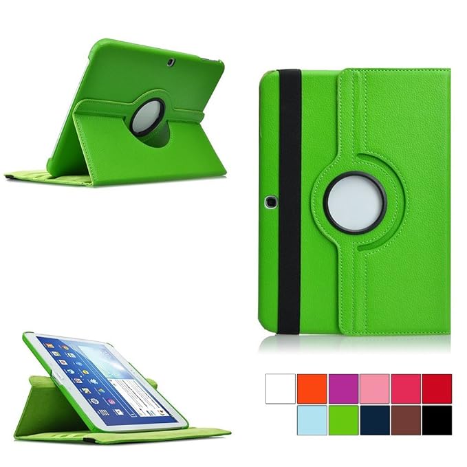 COOVY® Cover für Samsung Galaxy TAB 4 10.1 SM-T530 SM-T531 SM-T535 Rotation 360° SMART HÜLLE Tasche ETUI CASE Schutz STÄNDER 