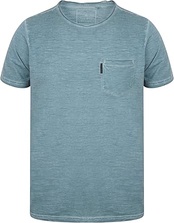 camisas de cuello redondo para hombre