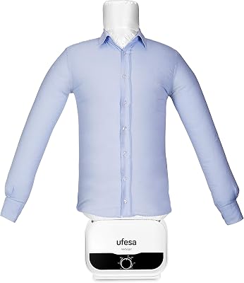 SV1200 Automatischer Hemdenbügler, Bügelpuppe, Bügelautomat für Hemden, Blusen un T-Shirts, Beseitigt Falten und neutralisiert Gerüche, einstellbare Größen,Timer ab 30 min bis zu 3 Std, 1200W