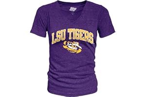 Blue 84 Women's Alabama Crimson Tide Heathered Team Color Confetti T Shirt