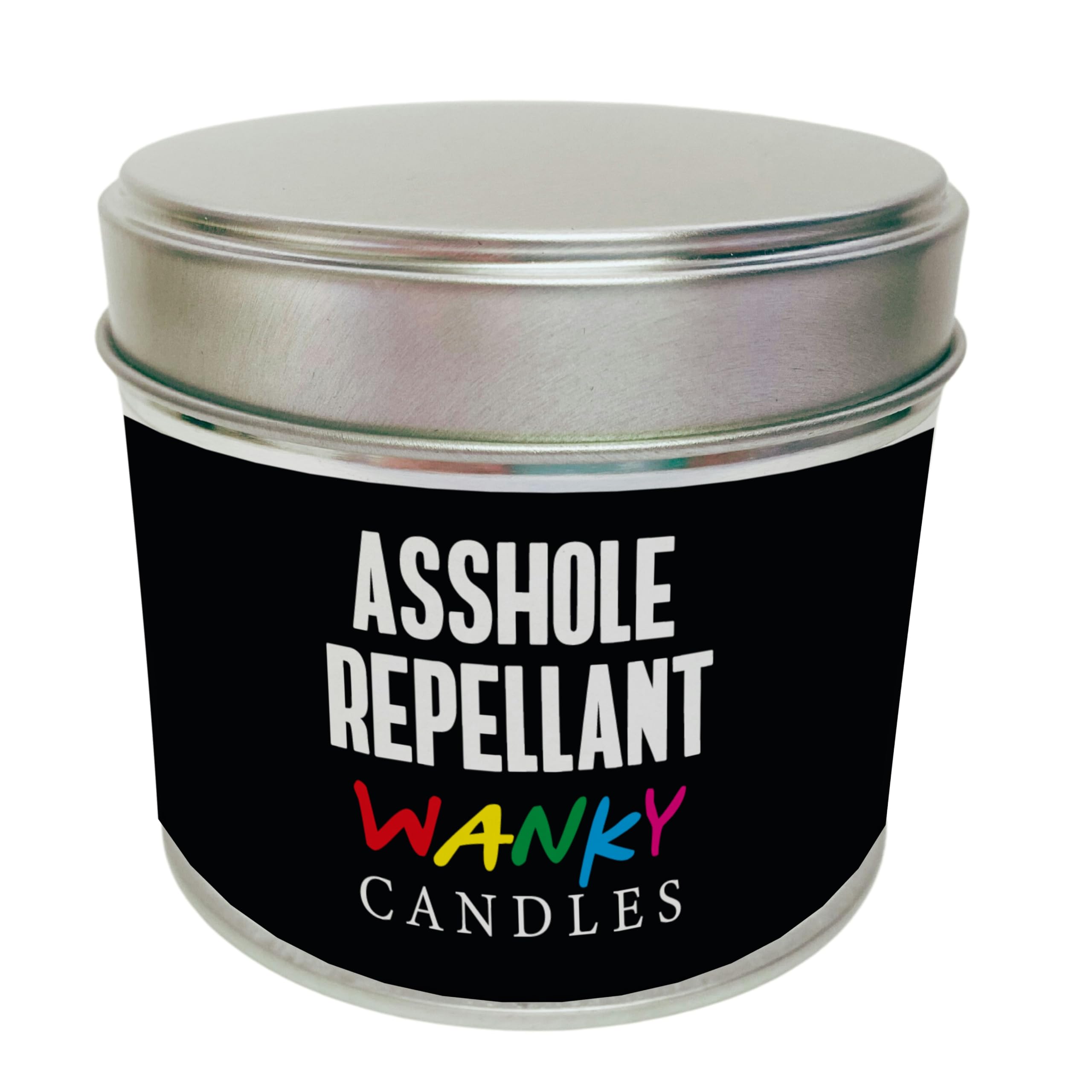 Wanky Candle - Asshole Repellent | Sarcastic & Funny Scented Candle | Hilarious Novelty Candle