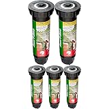 Rain Bird 1804Q Pop-Up Sprinkler – 90° Quarter Circle Pattern, 8-15 Ft Adjustable Spray