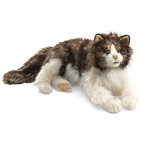 Folkmanis Puppets 2558 - wuschelige Katze