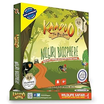 Kaadoo Nilgiri Biosphere-Jungle Safari Board Game