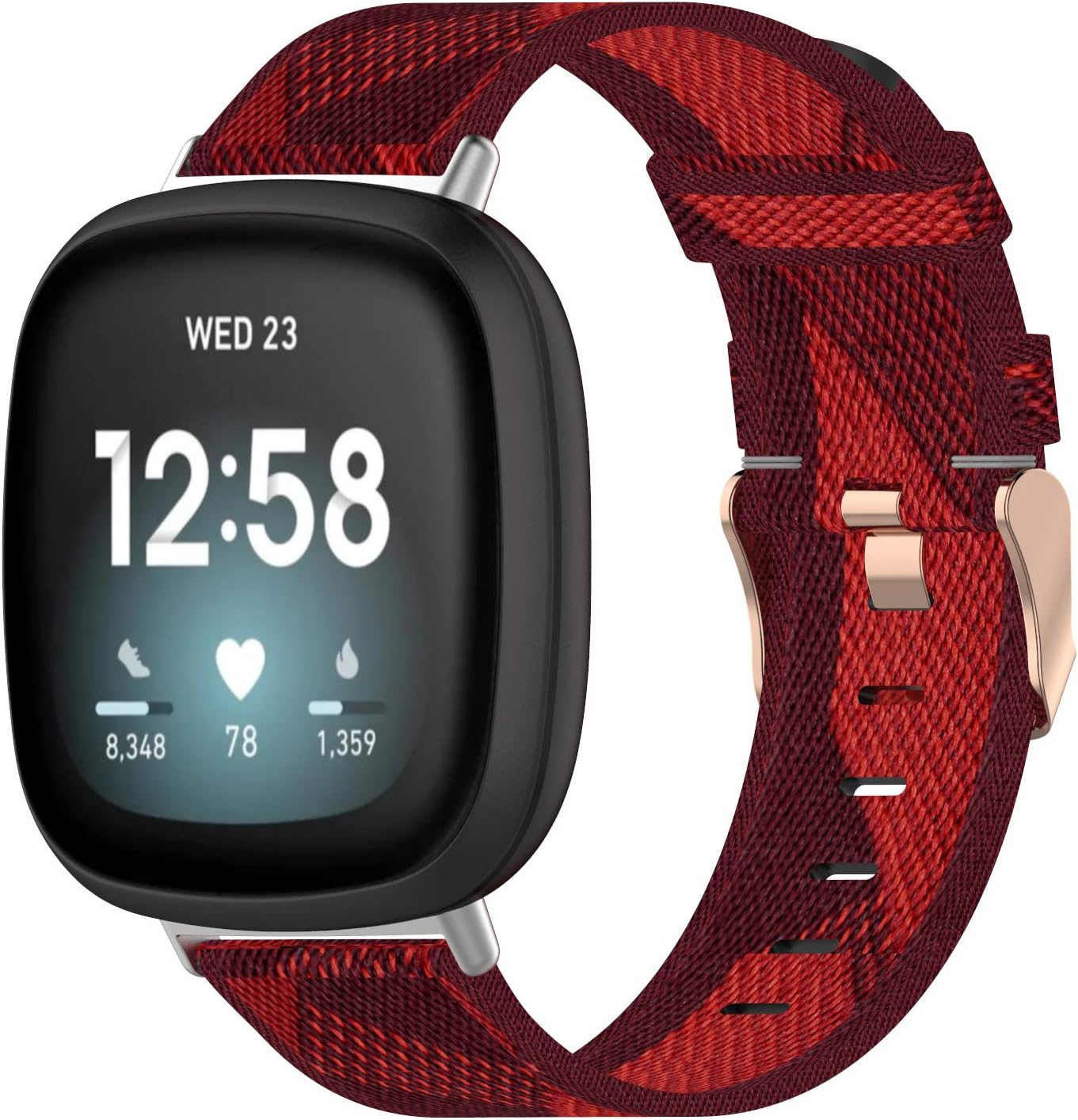 TenCloud Strap Compatible with Fitbit Versa 3/Sense Strap