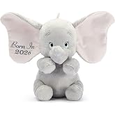 Disney Store Official My First Dumbo 2026 Plush - Stuffed Animals for Babies with Embroidered Features &amp; Detailed Sculpting - Super Soft &amp; Huggable Design - Cute Plushies for Baby - 11 Inches