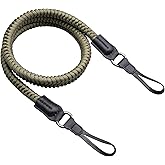 VKO Camera Strap,Quick Release Camera Shoulder Strap,Paracord Woven Portable Camera Neck Strap, for SLR DSLR Digital Mirrorless Camera(Green)