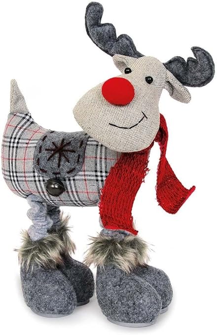 Deko-Elch 'Langbein', ausziehbar: Amazon.de: Spielzeug