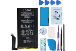 LOZOP for Pixel 6 Battery Replacement Kit, Replacement Battery for Google Pixel 6 Model GB7N6, G9S9B16 with Repair Tools Kit and User Manual