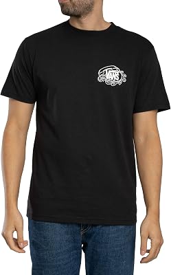 Herren Hot Lines Rückengrafik-T-Shirt, Black, XS