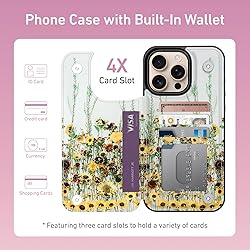 Goodon for iPhone 16 Pro Max Case Wallet - Flip