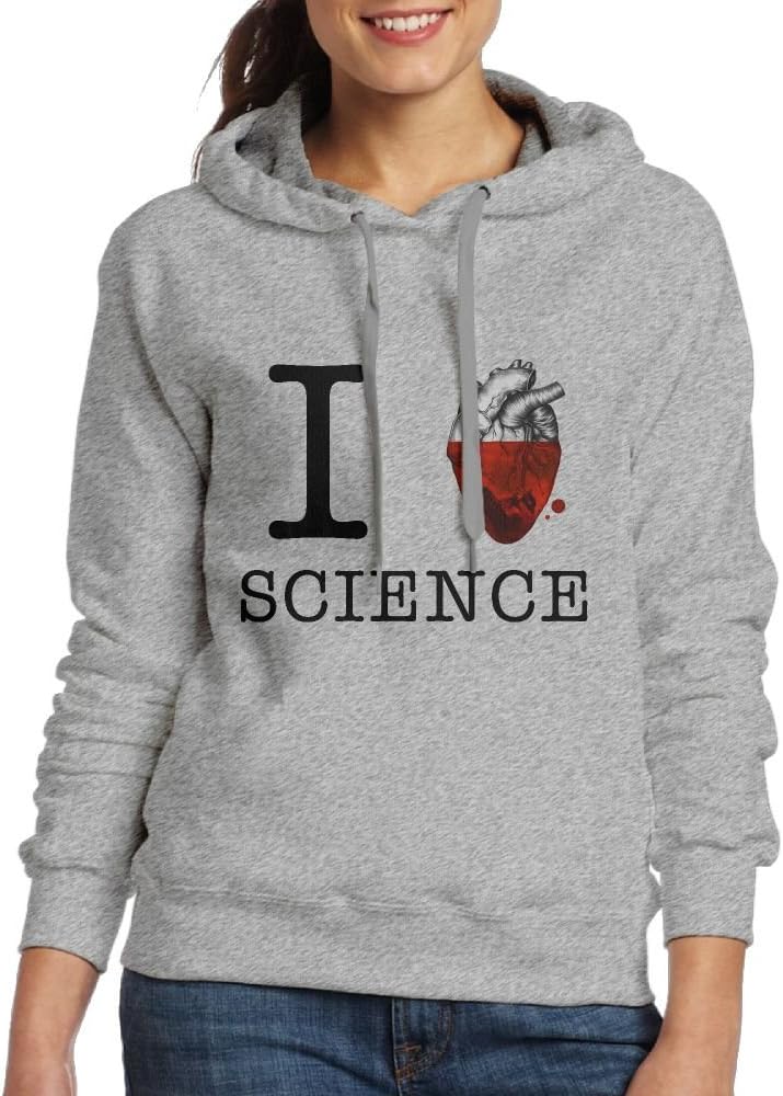 Corelosa Chemistry Anatomy Medical I Love Heart Women's Hoodies