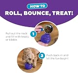 Outward Hound Lil' Snoop Durable Interactive Treat Dispensing Toy Small Purple view 5