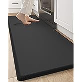 DEXI Kitchen Mats for Floor Anti Fatigue Standing Desk, 3/4 Inch Extra Thick Waterproof Runner Rug, Non Slip Cushioned Comfor