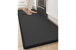 DEXI Kitchen Mats for Floor Anti Fatigue Standing Desk, 3/4 Inch Extra Thick Waterproof Runner Rug, Non Slip Cushioned Comfor
