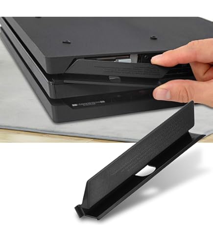 Amazon.com: Tihebeyan HDD Hard Drive Slot Cover Door Flap for PS4