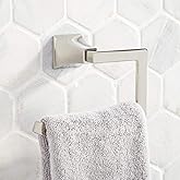 Signature Hardware 446960 Vilamonte 6-5/8" Wall Mounted Towel Ring - Polished Nickel