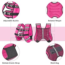 FUFF Weighted Vest Woman, 15 Pound Womens Weight