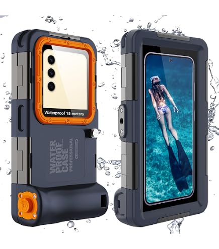 Amazon.com: ShellBox Case New Waterproof Underwater Case for