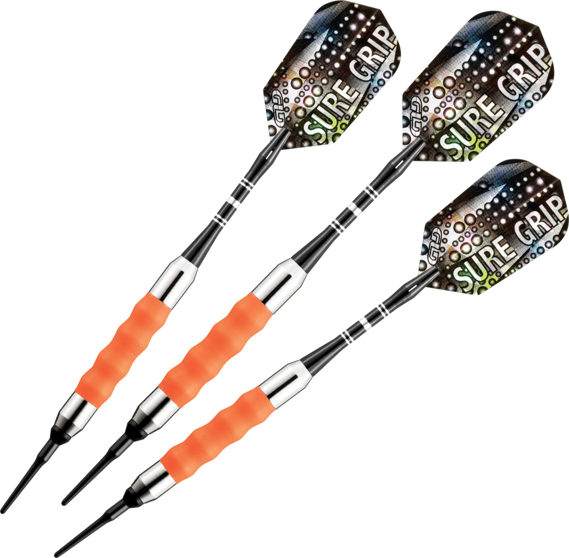 Viper Sure Grip Soft Tip Darts, Orange, 18 Grams