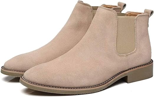 suede pointed chelsea boots