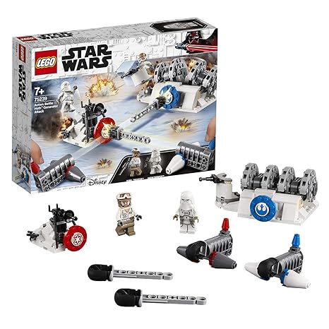 LEGO Star Wars 75239 - Das Imperium schlägt zurück Action Battle Hoth Generator-Attacke, Bauset