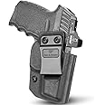 SCCY 9mm CPX1 CPX2 Holster, IWB Kydex Holster Custom Fit: SCCY 9mm CPX1 CPX2, Inside Waistband Concealed Carry, Adj. Cant & Retention,Compatible with Red Dot Sights, Right Hand