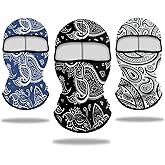 Cutewing Balaclava Mask 3D Print Full Face Mask Cooling Neck Gaiter Sun Protection Face Cover Mask Windproof Ski Mask