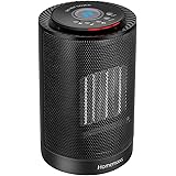 Homemaxs Space Heater, 1200 Watts Ceramic Oscillating Electric Heaters, Portable Timer Setting Heater with Adjustable Thermostat for Home and Office