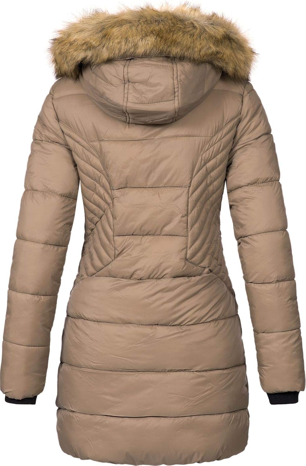 Geographical Norway Damen Steppjacke Winterparka Abby Kapuze