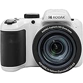 KODAK PIXPRO Astro Zoom AZ405-WH 20MP Digital Camera with 40X Optical Zoom 24mm Wide Angle 1080P Full HD Video and 3" LCD (Wh