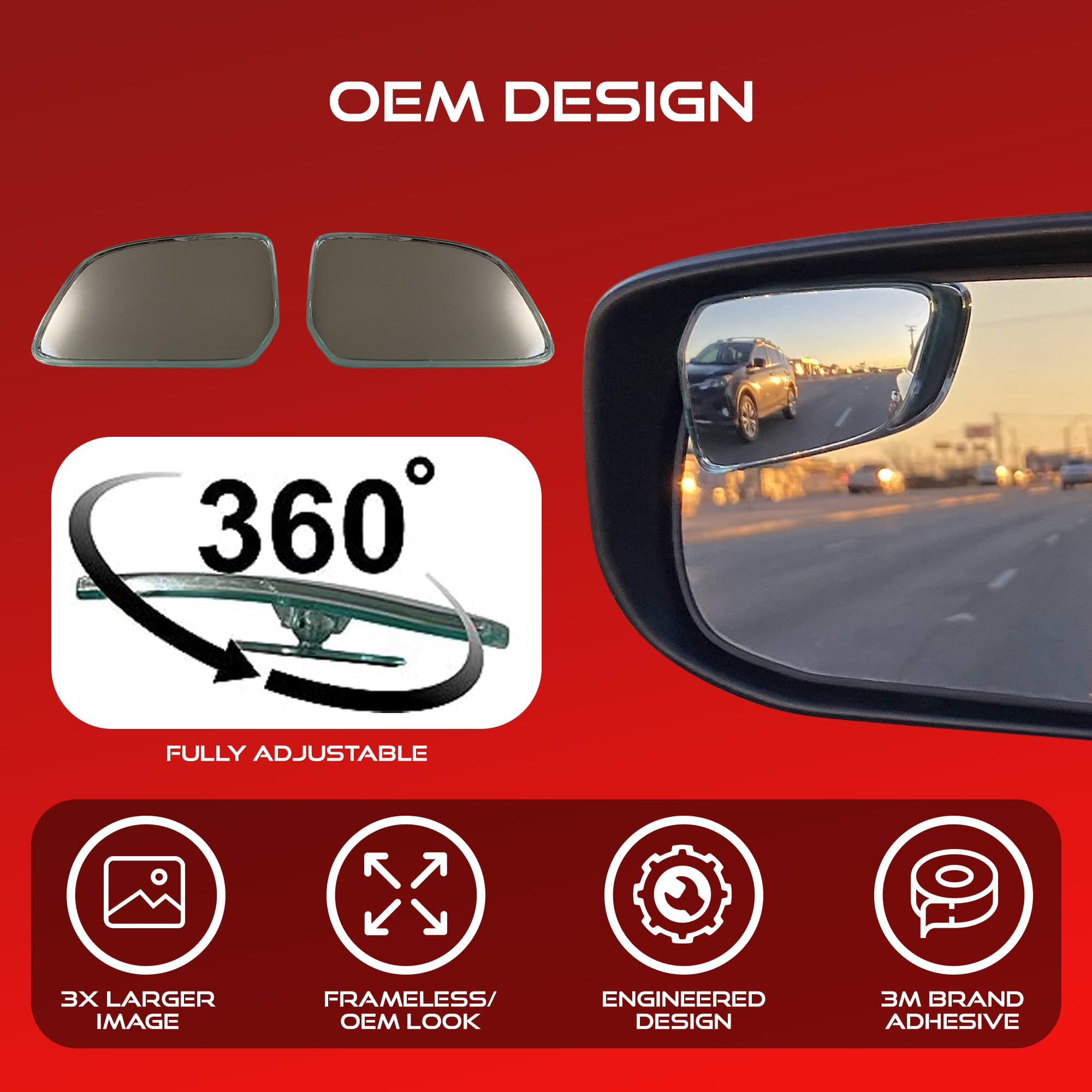 Convex Blind Spot Mirrors