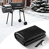 PWABOSE Grill Insulation Blanket & Smoker Cover - 35x40 Inch Heavy-Duty Thermal Blanket for Winter Cooking, Heat Shield for T
