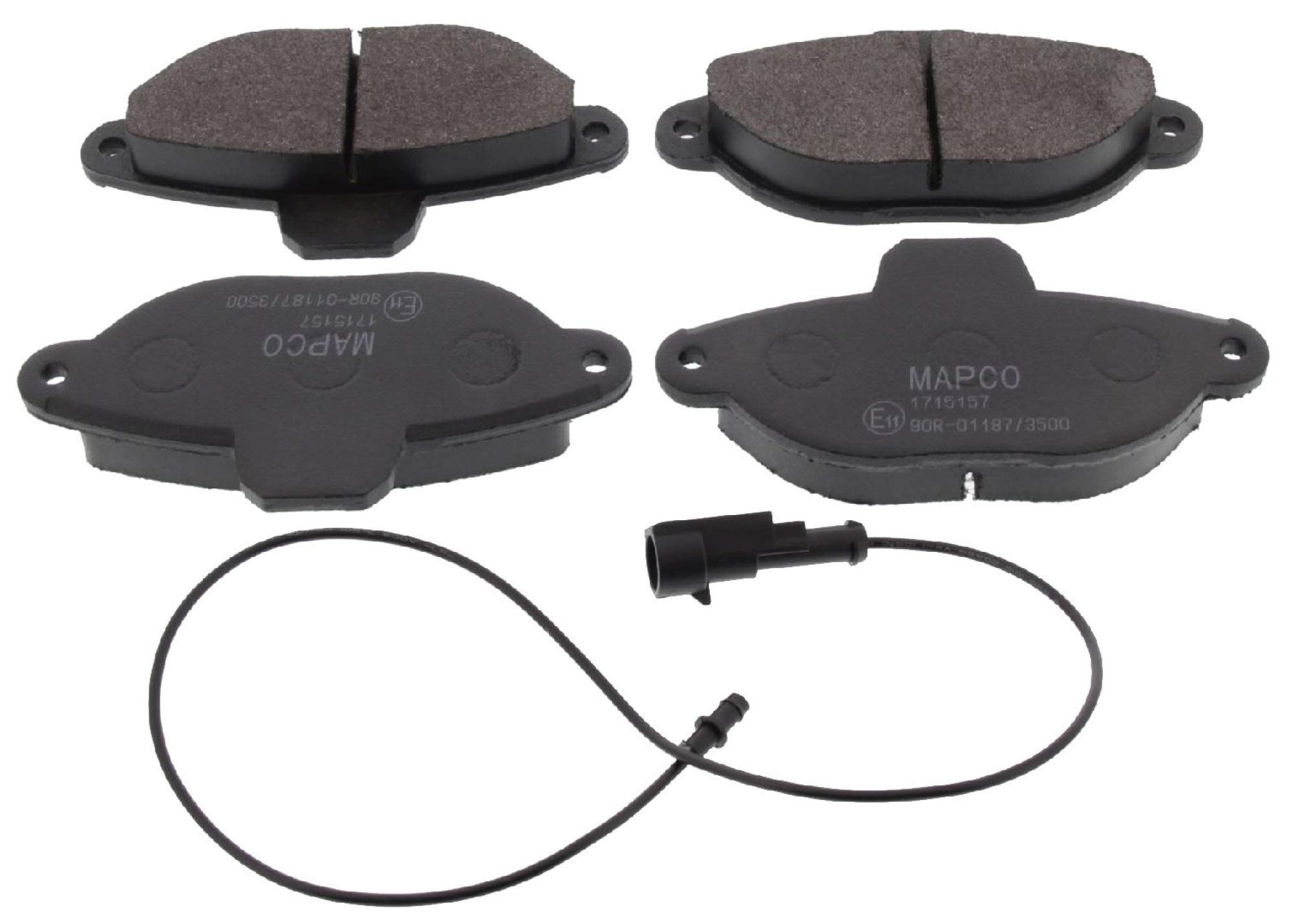 MAPCO Brake Pad Set, disc brake (6375)