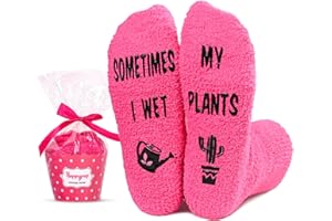 HAPPYPOP Silly Fuzzy Socks for Mom Aunt, Best Gifts for Aunt, Mother in law, Daughter in law
