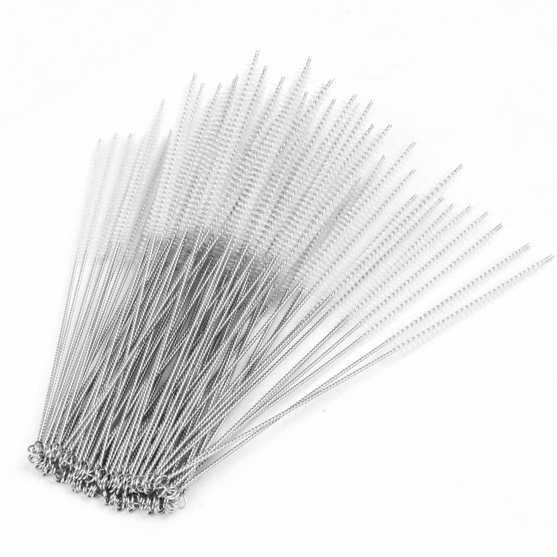 Sourcingmap Nylon Test Tube Bottle Cup Cleaning Tool Brush 5mm 100pcs Clear