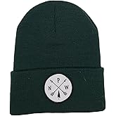 Pacific Northwest PNW Arrows Beanie with PNW Arrows Woven Patch Mens & Womens