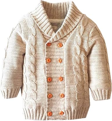 shawl collar sweater baby boy