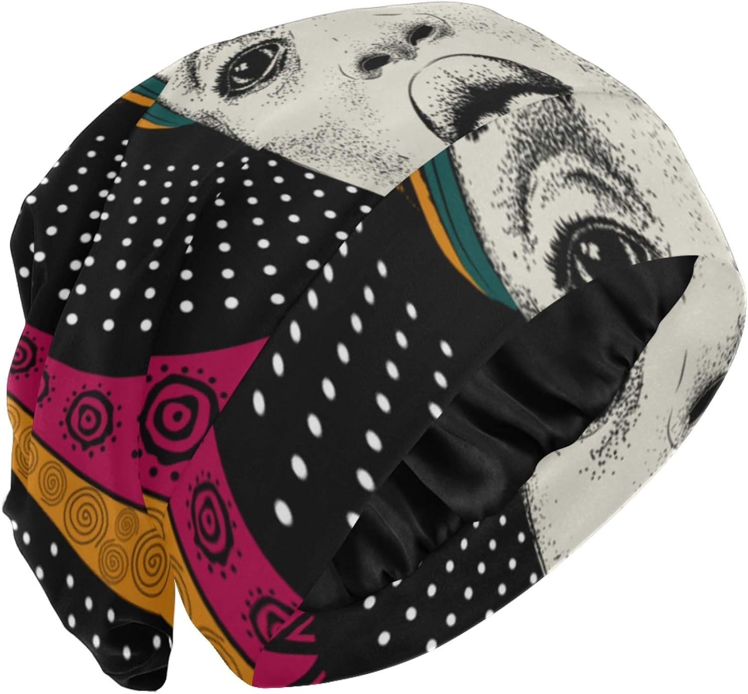 bonnet pour dormir cheveux bouclés