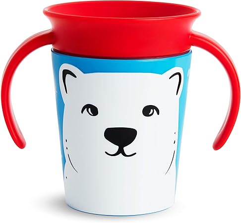 Munchkin Tasse D Apprentissage Miracle 360 Ours Polaire Amazon Fr Bebes Puericulture