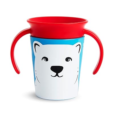 Munchkin Miracle 360 WildLove Trainer Cup, 6 Ounce, Polar Bear