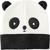 IKevan Toddler Kids Girls Boys Cartoon Panda Winter Hat Woolen Cap Knitting Hat Pullover Warm Hat Cap