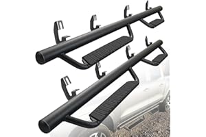 BINARY STAR Running Boards Compatible with Vehicle 2015-2026 Chevy Colorado/Gmc Canyon Crew Cab, 3.5 Inch Drop Down Side Steps, Carbon Steel Steps Colorado Nerf Bars Canyon Step Bars.