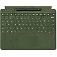 Microsoft Surface Pro Signature Keyboard with Slim Pen 2 Bundle, Forest Colour Keyboard