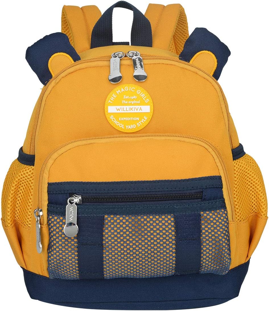 willikiva Cute Toddler Backpack for Girls and Boys,Waterproof Children School Backpack with Leash Safety Harness