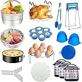 Accessories for Instant Pot, 73 PCS Accessories for Pressure Cooker Compatible with 5/6/8Qt Electric Pressure Cooker- 2 Steam