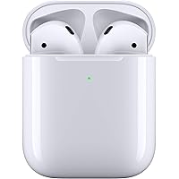 Apple AirPods with Wireless Charging Case (Latest Model)