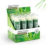 Beauty4Britain 36 Aloe Vera Lip Balm Full Size Unisex Hydrating Moisturizing UK view 4