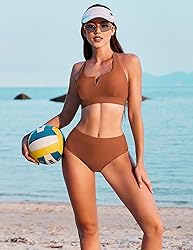 AI'MAGE Womens Bikini Set 2025 High Waisted Two