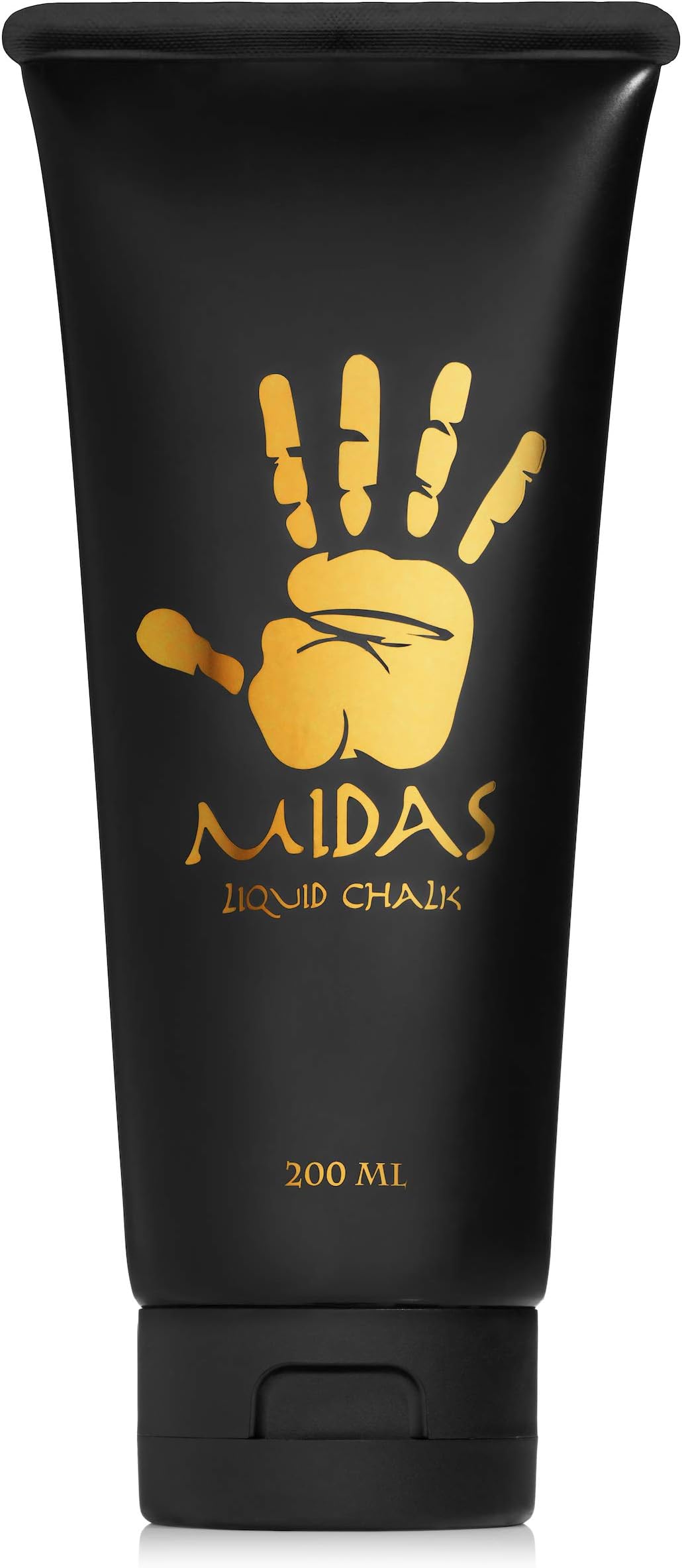 MIDAS Liquid Chalk - Grip for Rock Climbing, Cross Fit, Gymnastics, and Powerlifting (8 oz. & 2 oz.)